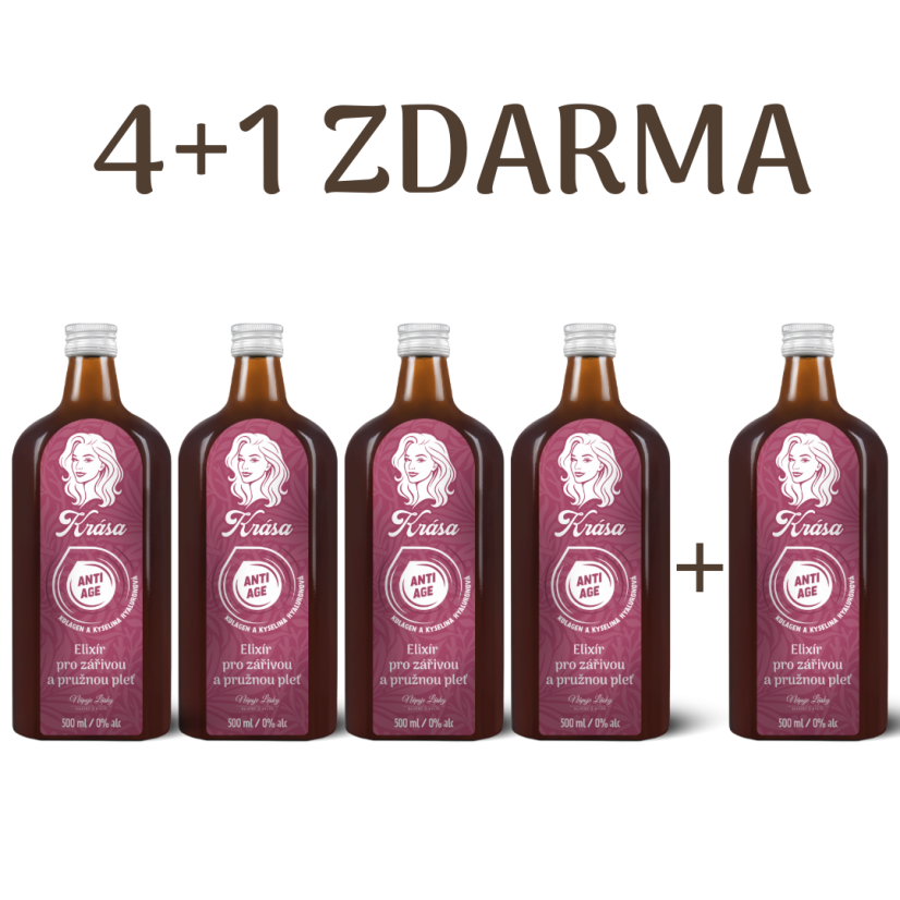 Krása – elixír pre pokožku, vlasy a nechty 500 ml - NOVINKA
