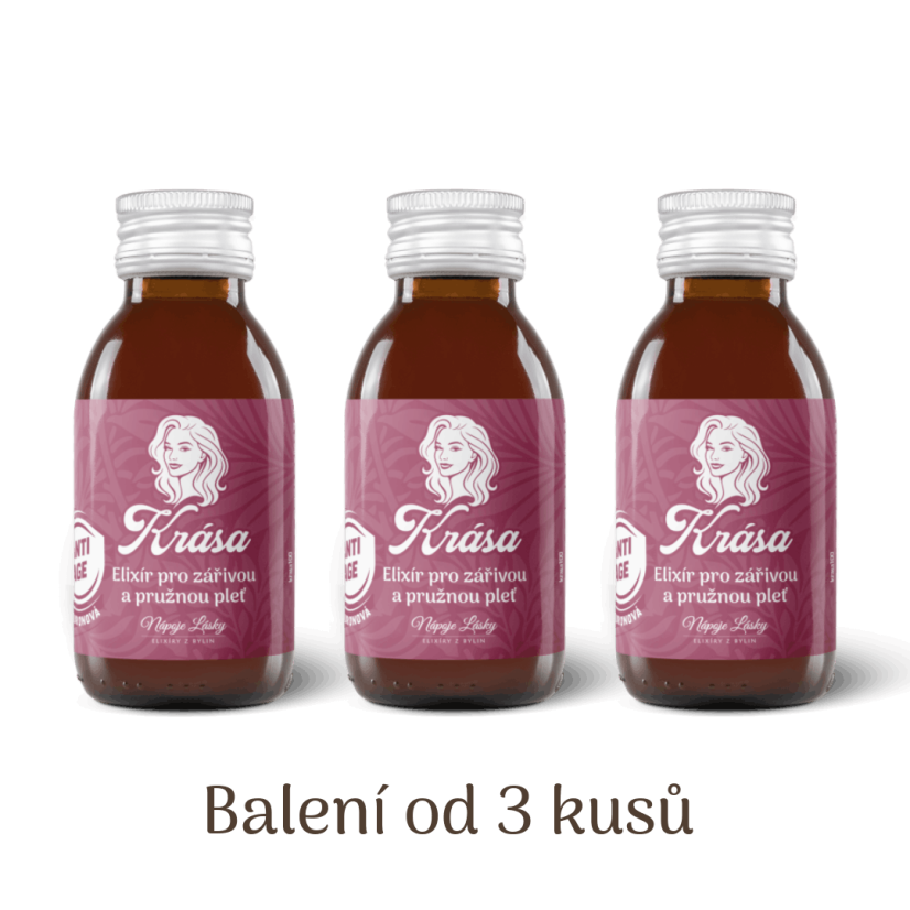 Krása – elixír pro pokožku, vlasy a nehty 100 ml - NOVINKA