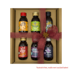 Darčekové balenie 6 kusov elixírov z bylín