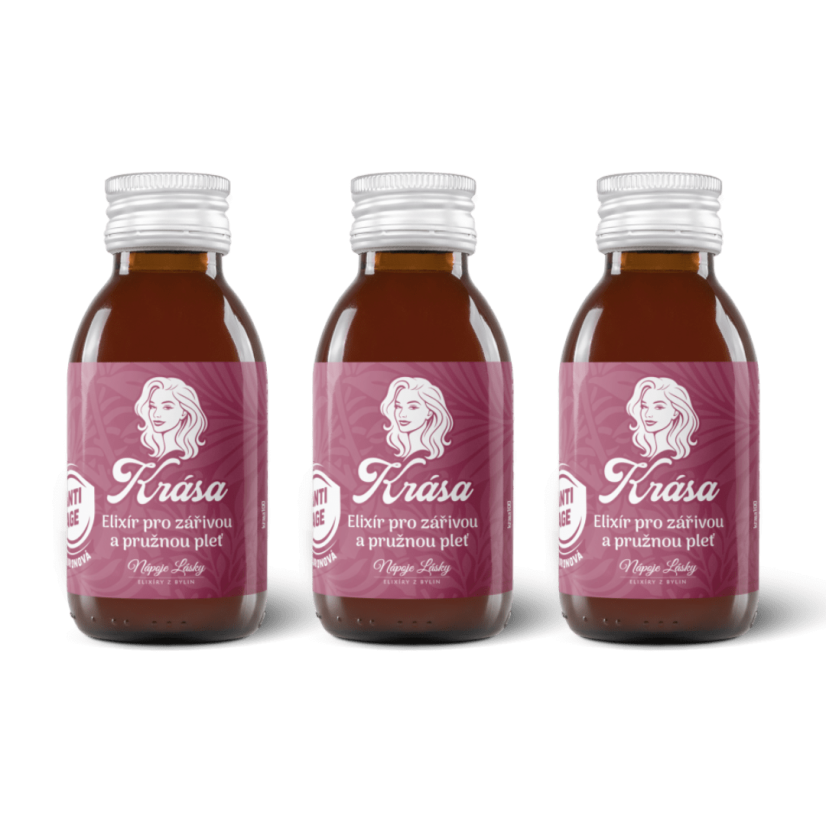 Krása – elixír pro pokožku, vlasy a nehty 100 ml - NOVINKA