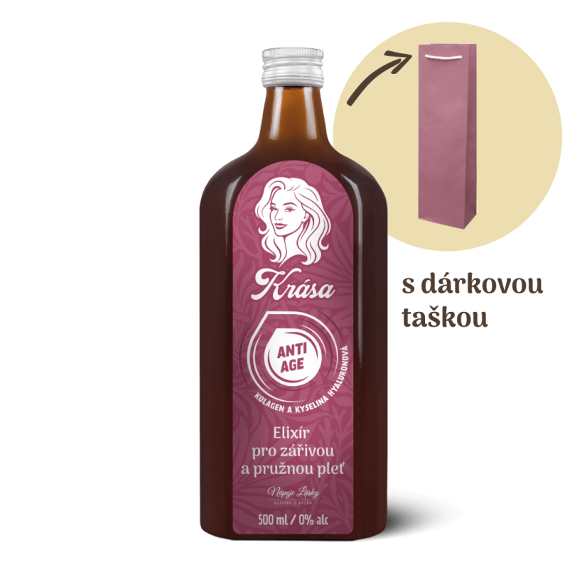 Krása – elixír pre pokožku, vlasy a nechty 500 ml - NOVINKA