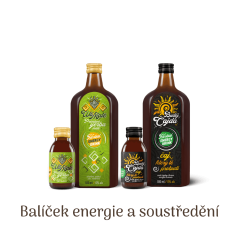 BALÍČEK energie a soustředění