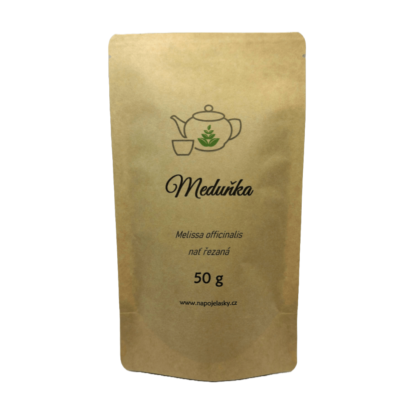 Meduňka lékařská  – čaj –⁠ nať řezaná - Hmotnost: 50g