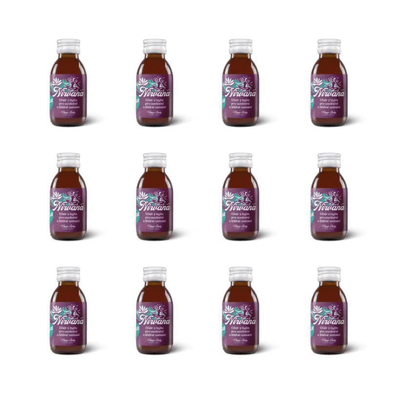 Nirvána –⁠ elixír relaxace a klidného usínání 100 ml - Balení kusů: 3 kusy