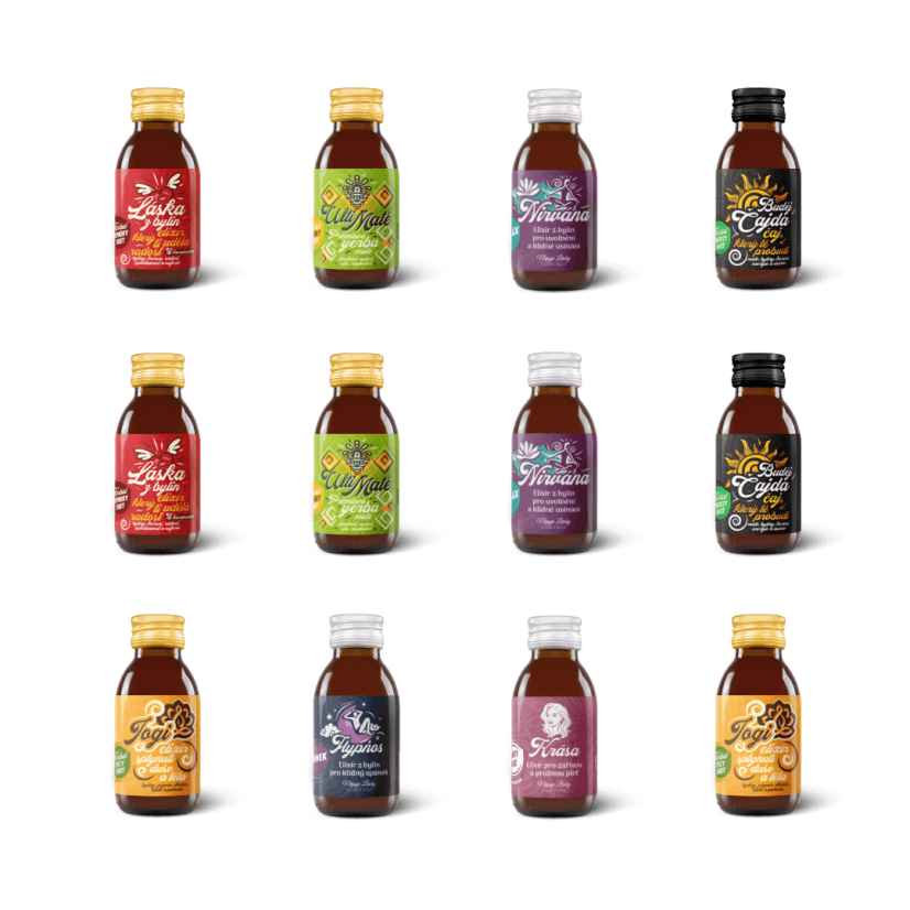 12x Elixír MIX 100ml