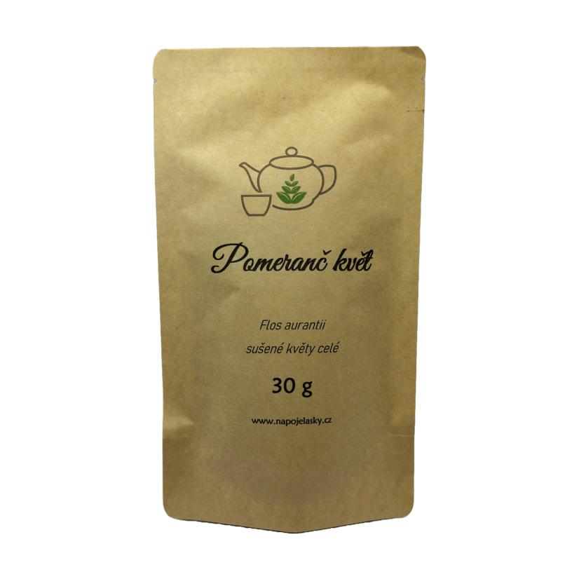 Pomaranč kvet - sušené kvety celé - Hmotnosť: 30g