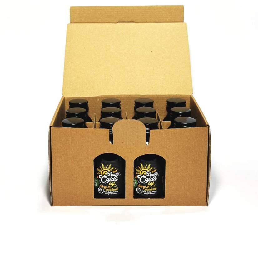 BudějČajda –⁠ elixír soustředění 100 ml - Balení kusů: 12 kusů