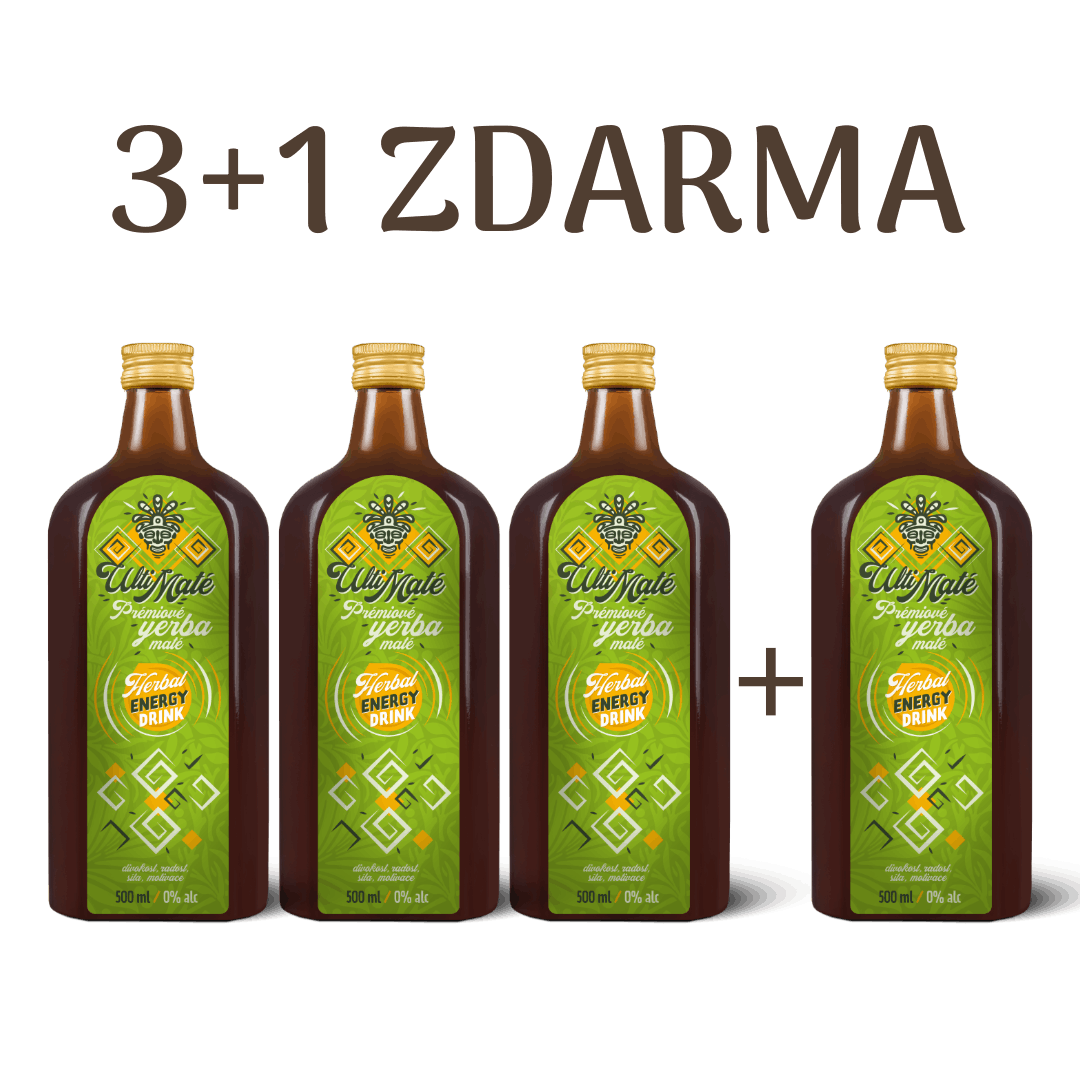 Ultimaté –⁠ elixír energie 500 ml 3+1 lahev ZDARMA